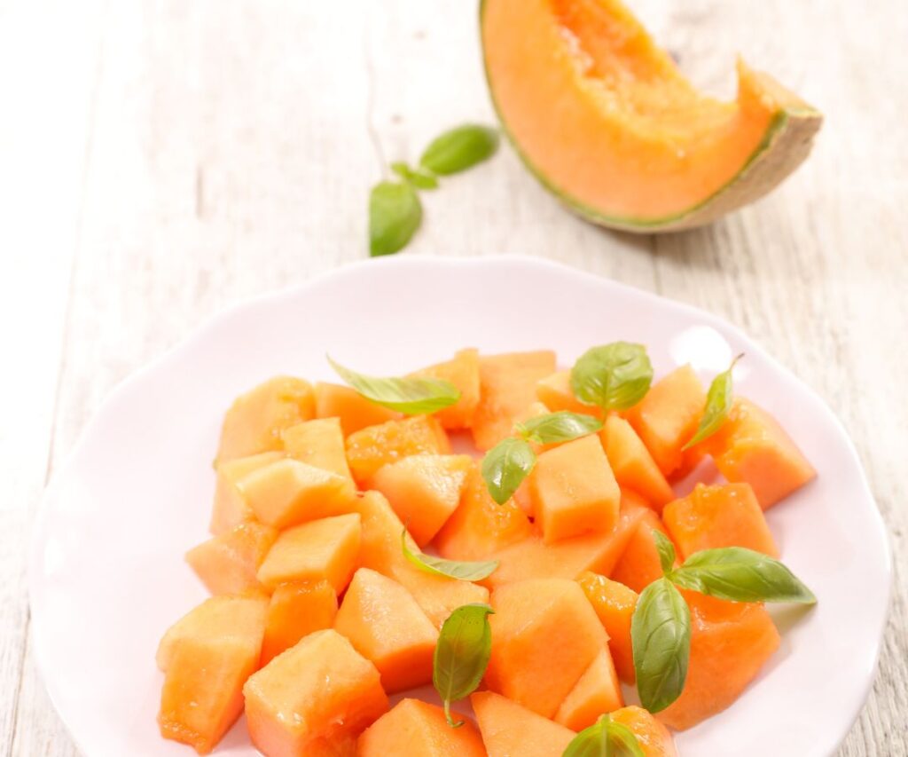 Salade Fraicheur avec Melon - Les Toques Gourmandes