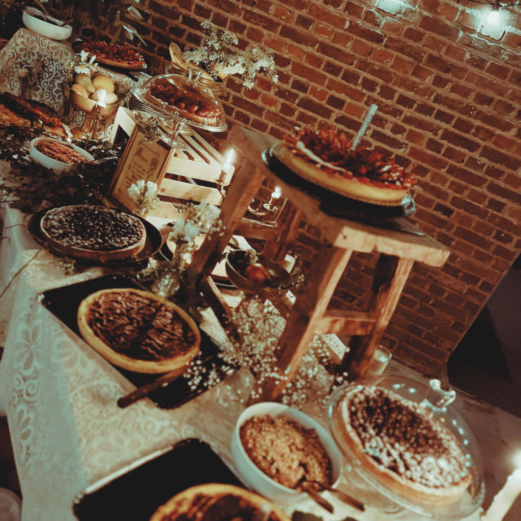 Buffet des desserts de mamie Mariage