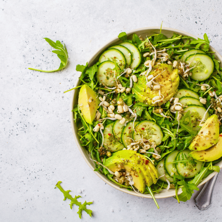 Salade, courgette, concombre...